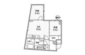 2DK Mansion in Gohongi - Meguro-ku