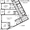 4SLDK Apartment to Rent in Shibuya-ku Floorplan
