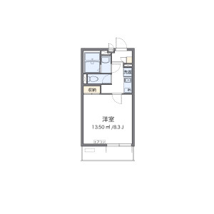1K Mansion in Hino - Yokohama-shi Konan-ku Floorplan