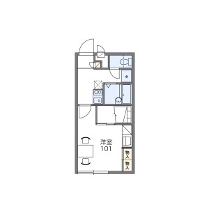 1K Apartment in Kamigamo nishiuenodancho - Kyoto-shi Kita-ku Floorplan