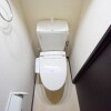 新宿區出租中的1K公寓大廈 廁所