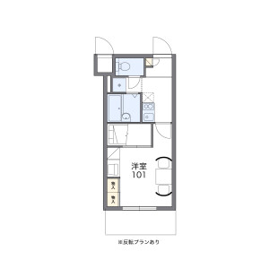 1K Apartment in Fujimi - Urayasu-shi Floorplan