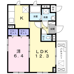 1LDK Mansion in Futaba - Shinagawa-ku Floorplan