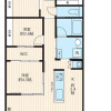 3SLDK Apartment to Rent in Setagaya-ku Floorplan