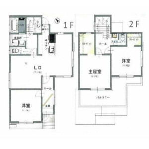 3SLDK {building type} in Nishihorie - Kiyosu-shi Floorplan