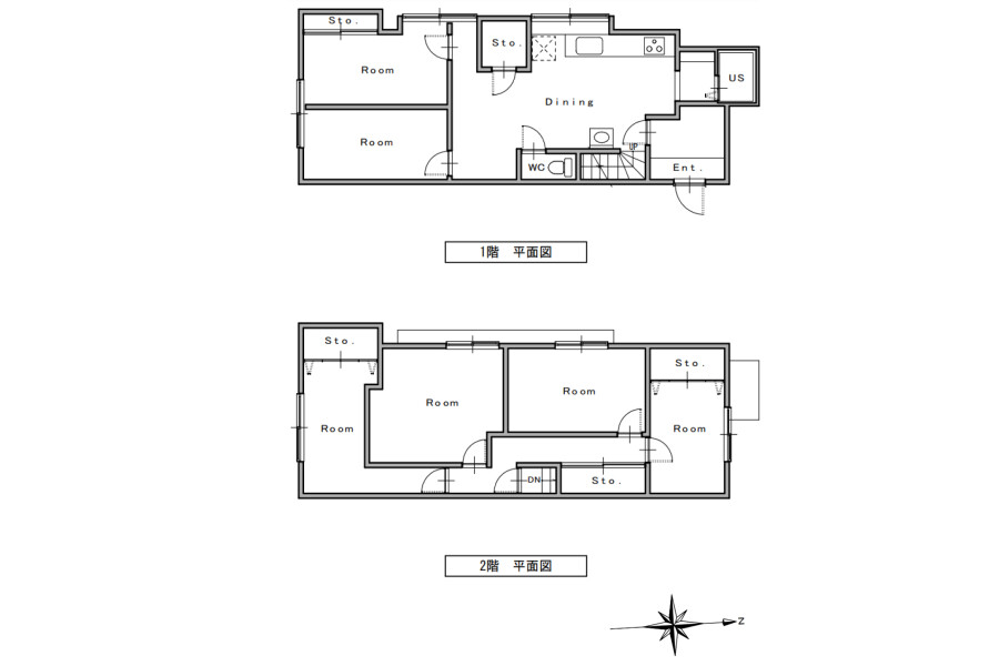 6DK House to Buy in Nakano-ku Floorplan