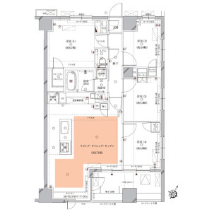 4LDK Mansion in Kitasenzoku - Ota-ku Floorplan