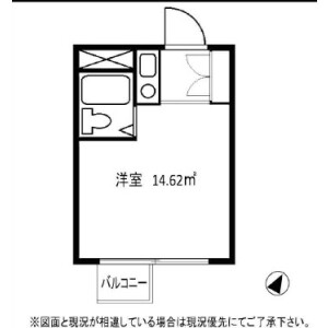 1R {building type} in Shinjuku - Shinjuku-ku Floorplan