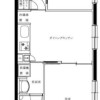 1SDK Apartment to Rent in Ota-ku Floorplan
