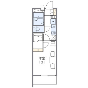1K Mansion in Chuo - Yamato-shi Floorplan