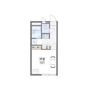 荒川區荒川-1K公寓 房間格局