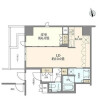 1LDK Apartment to Buy in Shinjuku-ku Floorplan