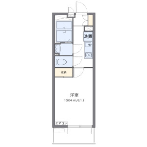 1K Mansion in Hayano - Mobara-shi Floorplan