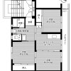 3DK Apartment to Rent in Tottori-shi Floorplan