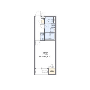 1K Apartment in Wada - Tama-shi Floorplan