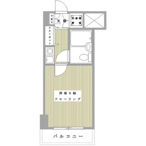1K Mansion in Haramachida - Machida-shi Floorplan