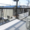 2K House to Rent in Higashiosaka-shi Balcony / Veranda