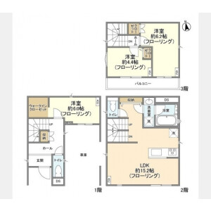 3LDK House in Yotsugi - Katsushika-ku Floorplan