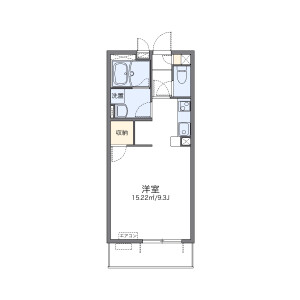 1K Mansion in Shii - Kitakyushu-shi Kokuraminami-ku Floorplan
