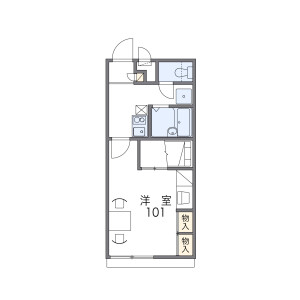 1K Mansion in Asahicho - Nagahama-shi Floorplan