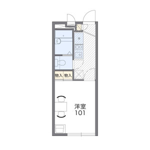 1K Apartment in Nogaya - Machida-shi Floorplan