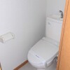 1K Apartment to Rent in Fuefuki-shi Toilet