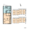 1K Apartment to Rent in Tomigusuku-shi Layout Drawing