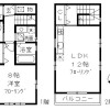 1LDK House to Rent in Ota-ku Floorplan