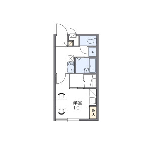 1K Apartment in Sekimachikita - Nerima-ku Floorplan