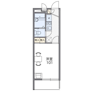 1K Mansion in Naritanishi - Suginami-ku Floorplan