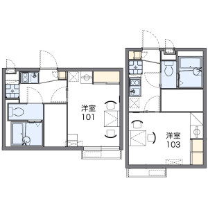 1K Apartment in Baraki - Ichikawa-shi Floorplan