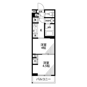 2K Mansion in Hikawadai - Nerima-ku Floorplan