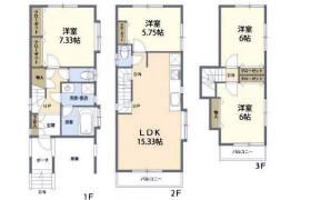 4LDK {building type} in Meguro - Meguro-ku