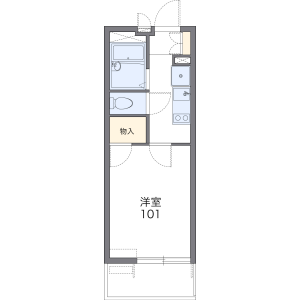 1K Mansion in Noborito - Kawasaki-shi Tama-ku Floorplan