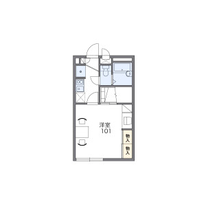 1K Apartment in Takahagi - Hidaka-shi Floorplan