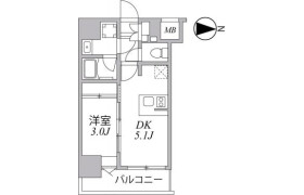 1DK Mansion in Ojima - Koto-ku