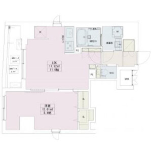 1LDK Mansion in Nakano - Nakano-ku Floorplan