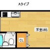 大阪市西成區出租中的1R公寓大廈 房屋格局