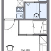 1K Apartment to Rent in Matsumoto-shi Floorplan