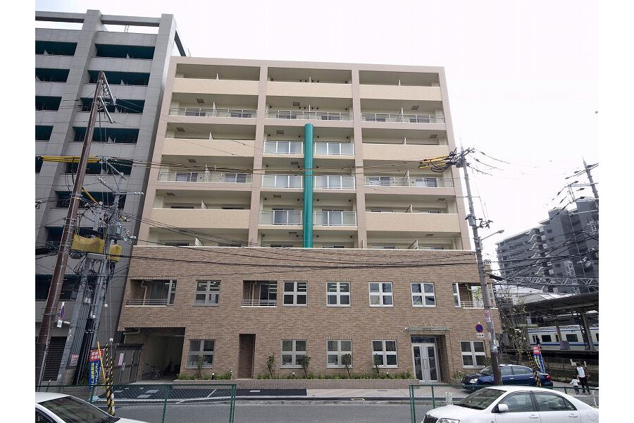 堺市北區出租中的1K公寓大廈 戶外