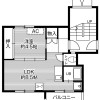 1LDK Apartment to Rent in Hakodate-shi Floorplan
