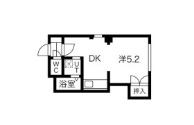1DK Mansion in Nangodori(minami) - Sapporo-shi Shiroishi-ku