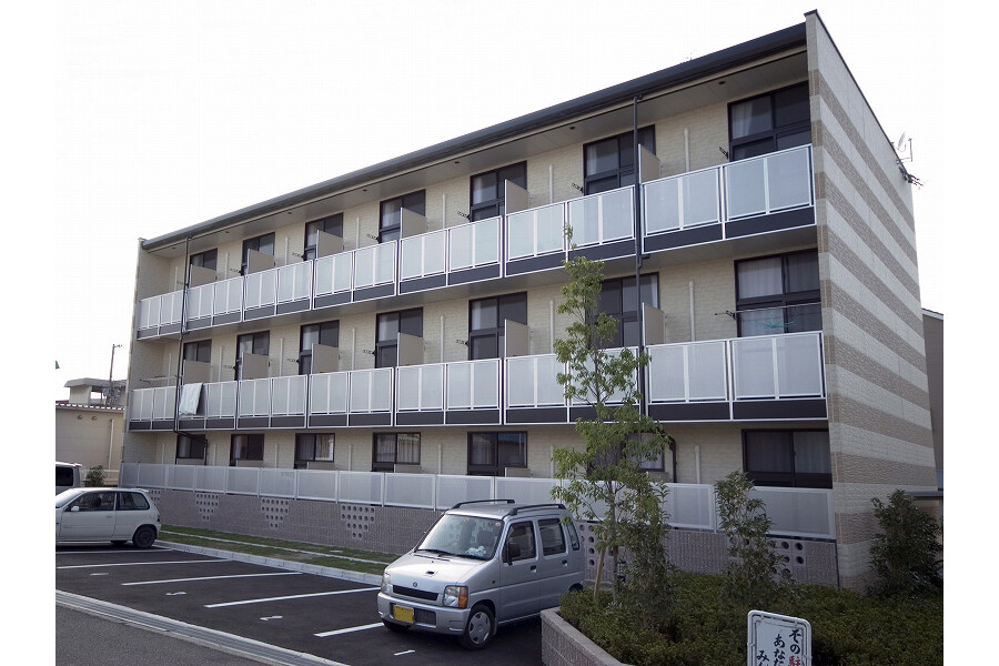 堺市西區出租中的1K公寓大廈 戶外