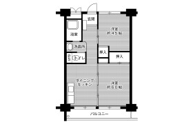 2DK Mansion in Minamishimizu - Amagasaki-shi