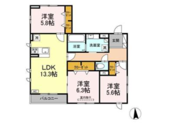 3LDK Mansion in Midorigaoka - Meguro-ku
