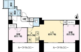 2LDK Mansion in Oguchidori - Yokohama-shi Kanagawa-ku