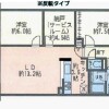 2SLDKマンション - 豊島区賃貸 間取り