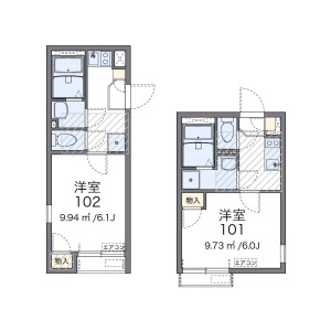 1K Apartment in Koenjikita - Suginami-ku Floorplan