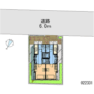 世田谷區鎌田-1K公寓 房間格局