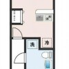 1R Apartment to Rent in Meguro-ku Floorplan
